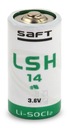 SAFT C LÍTIOVÁ BATÉRIA LSH14 3,6V