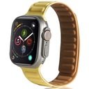 Magnetický remienok Beline Apple Watch 42/44/45/49 mm žltý/žltý