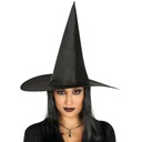 BLACK HALLOWEEN WITCH klobúk