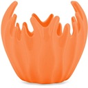 Oranžová váza Coral Bowl