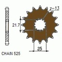 Kawasaki Sunstar SUNF404-15 ozubené koleso