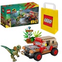 LEGO 76958 JURSKÝ SVET DILOPHOSAURS AMBUSH DINOSAURS AUTO AUTO