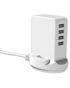 Rýchla 4xUSB univerzálna 40W 8,0A nástenná nabíjačka