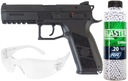 Pištoľ GBB ASG CZ P-09 - Black BALLS SET