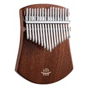 HLURU KA-SAPELE KALIMBA 17-TON SAPELE DREVO