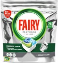 FAIRY PLATINUM kapsule do umývačky riadu všetko v jednom 75