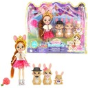 ENCHANTIMALS ROYAL BUNNY FAMILY SET