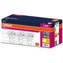 3x GU10 LED žiarovka 6,9W = 50W 2700K 120° OSRAM