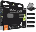 4 x PANASONIC ENELOOP PRO R6/AA 2500mAh+ Strong Box