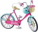 BARBIE BICYKEL PRE BÁBIKU BARBIE S KOŠÍKOM