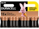 Batérie AA LR6 DURACELL (10 ks)