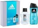 ADIDAS Set ICE DIVE Voda na holenie A/S 100ml + Sprchový gél 250ml