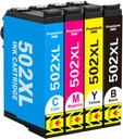 4x 502 XL ATRAMENT PRE ESPON Expression XP-5155 XP-5150