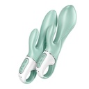 Vibrátor Satisfyer Air Pump Bunny 5+ s pumpičkou Mint