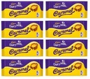 8x 180g CADBURY karamelová mliečna čokoláda UK