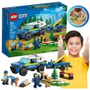 LEGO CITY POLICAJNÉ PSY SÚPRAVA AUTOMOBILOV POLICAJTICKÝ VÝCVIK PSIOV POSTAVIČKY AUTO