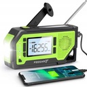 RÁDIO FM OZE PRO SOLAR BATERKA 2000mAh ALARM SOS darček