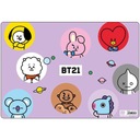 LINE FRIENDS BT21 PODLOŽKA NA STOL 49,5 x 34,5 cm