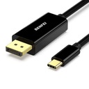 KÁBEL USB TYP C NA ZOBRAZENIE UNIVERZÁLNEHO PORTU ČIERNA