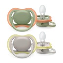 AVENT ULTRA AIR cumlík 6-18m DÝCHAČNÝ NON DECO 2 ks 085/20