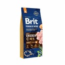 Brit Premium By Nature Adult M 15kg