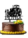 Tortový tort BIRTHDAY TRACTOR FARMER BLACK