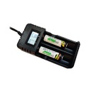 LCD CHARGER 18650 26650 a iné 3,7-4,2V 1200mA