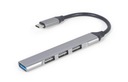 GEMBIRD 4-portový USB Type-C HUB USB 3.0 port x 1