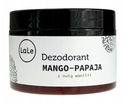 La-Le Natural Mango-Papaya deodorant s nádychom vanilky