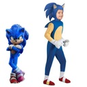 SONIC OUTFIT PROM KOSTÝM pre deti 134 140 146 L