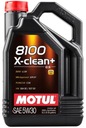 MOTUL OLEJ 5W30 8100 X-CLEAN+ C3 5L