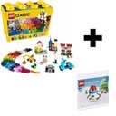 SET LEGO CLASSIC KREATÍVNE BLOKY 10698 + LEGO 30645 VIANOČNÝ SET