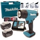 MAKITA DHG180RTK 2x 5ah sada akumulátorová teplovzdušná pištoľ 18V + PUZDRO DÝZY