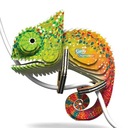 Chameleon - Eco 3D Puzzle - Eugy