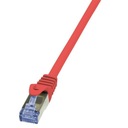 Patchcord LogiLink CQ3064S Cat.6A S/FTP 3m červený