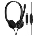 PC 8 USB - Stereo USB headset pre počítač s diaľkovým ovládaním