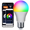 Smart Home E27 WiFi LED žiarovka TUYA 9,5W RGB+W