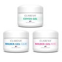 CLARESA SET 2+1 BUILDER GEL 15ml