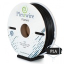 PLA Filament 3D Plexiwire 1,75 mm čierny 900 g/300 m