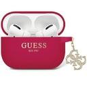 Puzdro Guess GUAP2LECG4M pre kryt AirPods Pro 2 fialové/purpurové Liquid