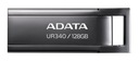 Čierna pamäťová jednotka Adata UR340 128 GB USB 3.2 Gen1