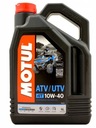 OLEJ MOTUL 10W40 4T 4L ATV-UTV PRE ŠTVORKOĽK