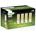 4x LED žiarovka MINI G9 CAPSULE 7W = 60W 4000K NEUTRÁLNA 230V SMD LUMILED