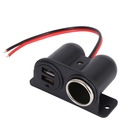 12V/24V autonabíjačka s duálnym USB portom