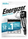 Batéria ENERGIZER Max Plus AAA LR03 1,5V 4ks