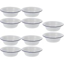 5x Enamel Dinner Set Enamelware