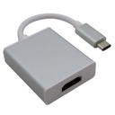 Kovový konvertor adaptéra USB 3.1 typu C na HDMI