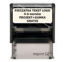 Trodat Imprint 8912 pečiatka čierna 47x18mm 4-6 riadkov + dizajn + guma