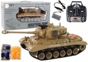 RC Tank 1:18 Cannon Smoke Shield znie svetlohnedo