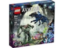 Neytiri a Thanator vs. Quaritch. LEGO Avatar